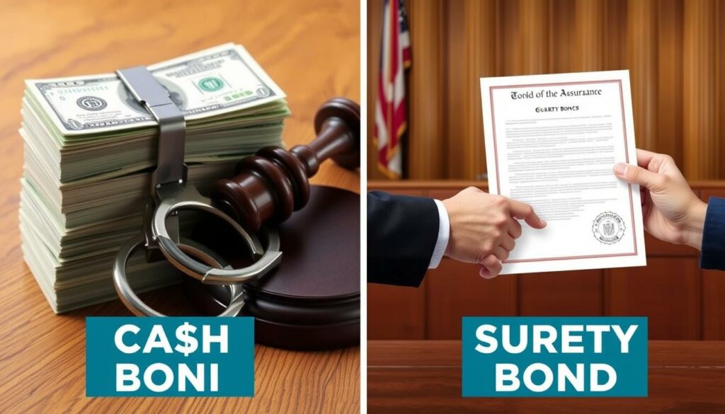 Cash Bond vs Surety Bond